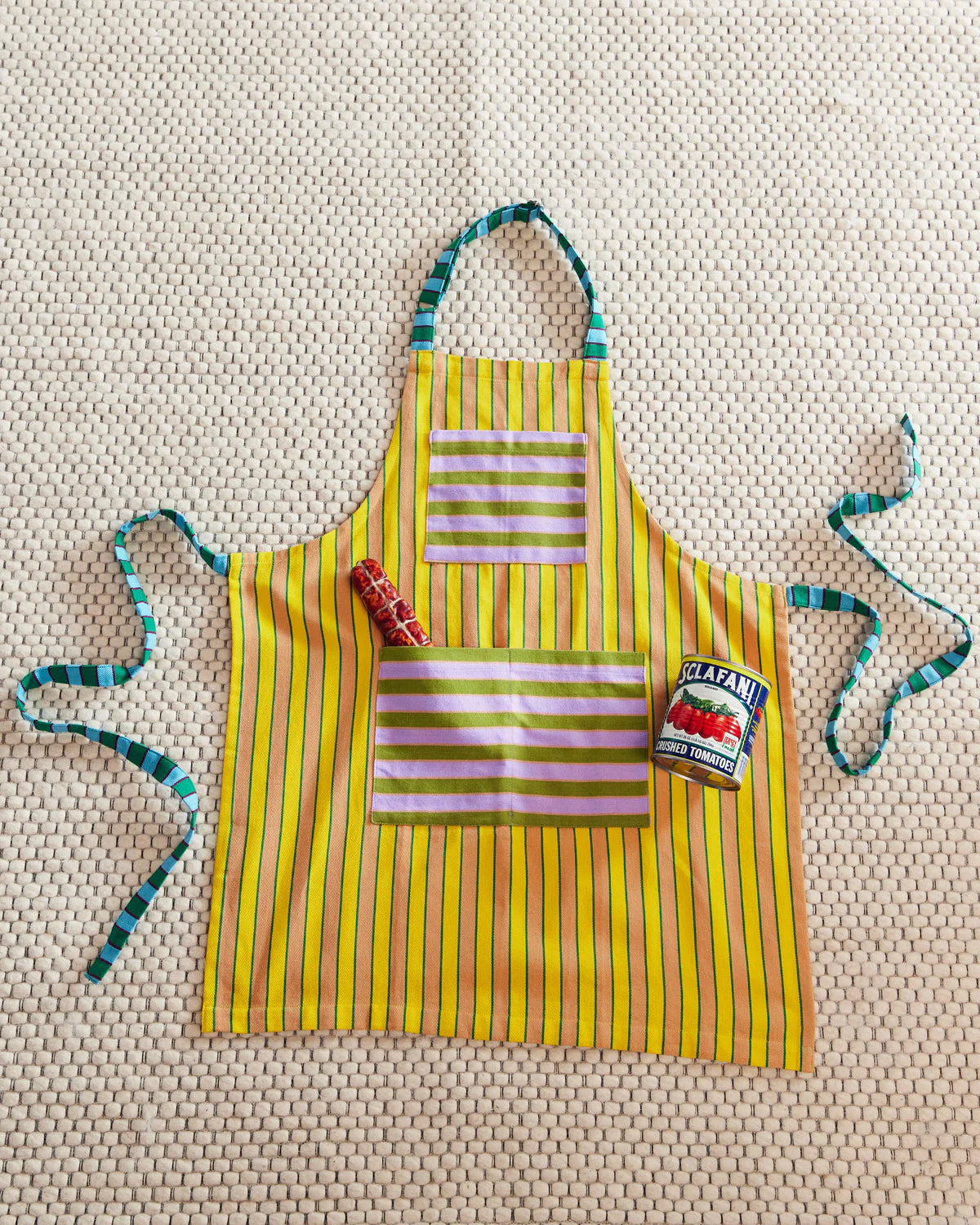 Turmeric Stripe Apron