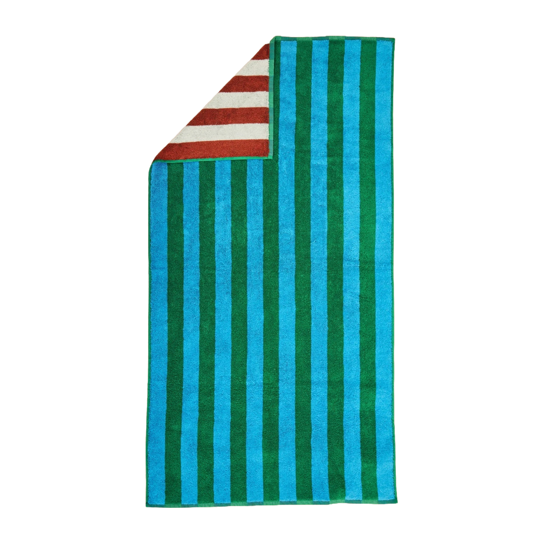 Earth Stripe Stripe Towels