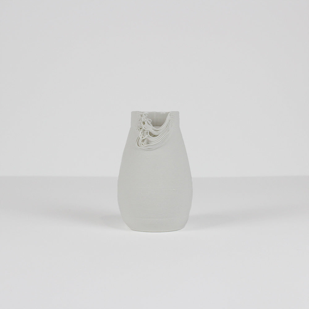 One of a Kind Vase in White
